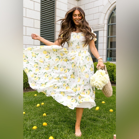 ❌SOLD❌ Ivy City Co EEUC XXL 🍋 Hollie Dress - Picture 1 of 7